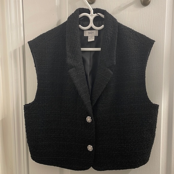 Suzy Shier tweed vest - Picture 1 of 2